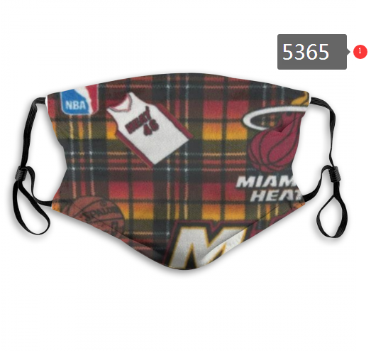 2020 NBA Miami Heat #2 Dust mask with filter